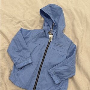 Burberry Kids Light Blue Raincoat